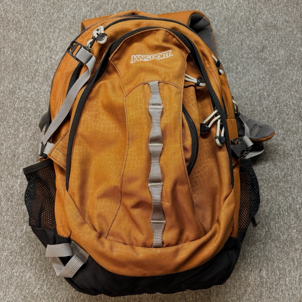 JanSport Odyssey 38 Utility Backpack Airlift Straps H2O Water Hydration Compts